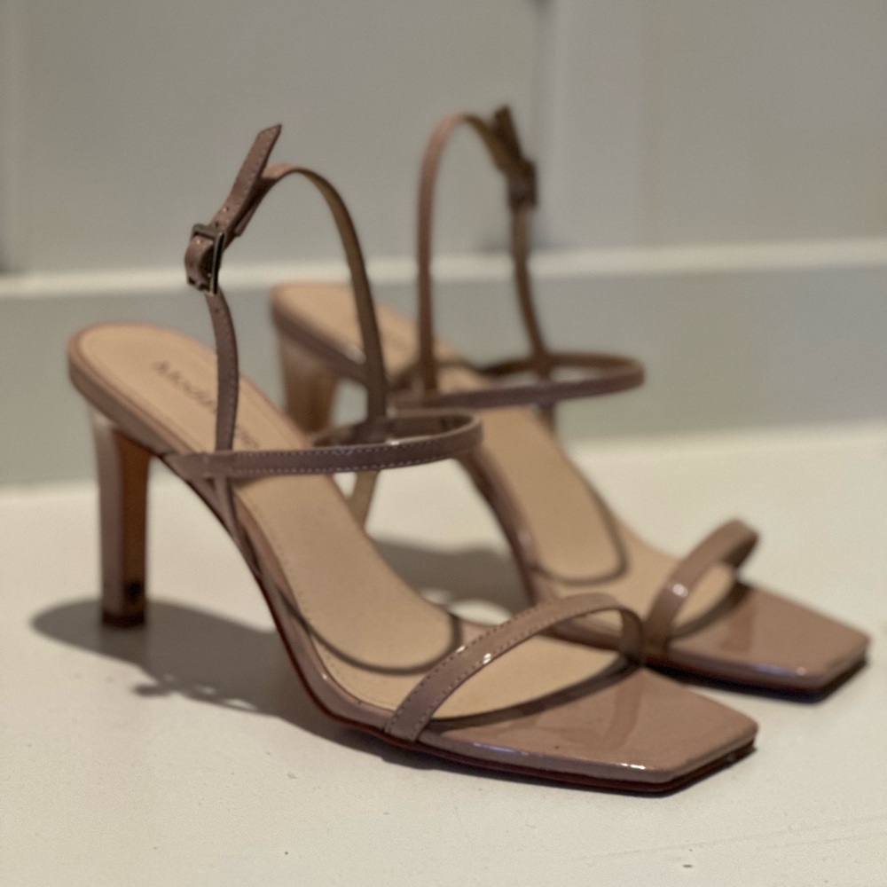 Nude Strappy Heels